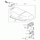 750 SS (JH750-A2) Seat(kaw22251 94)
