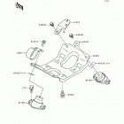 650 SX (JS650-B2) Крепление двигателя