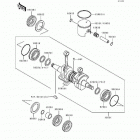 JS440 (JS440-A15) Crankshaft / piston