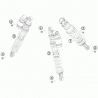 450 SX ATV CHASSIS Моно амортизатор