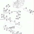 450 SX-F ATV ENGINE Масляная система