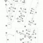 525 XC ATV CHASSIS Руль