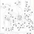 525 EXC ATV ENGINE Карбюратор