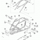 525 XC ATV CHASSIS Рама