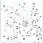 505 SXF ATV ENGINE Карбюратор