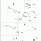 450 SX ATV CHASSIS Главный цилиндр тормозной