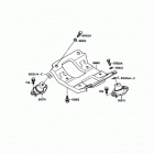 X2 (JF650-A5) Крепление двигателя