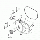 650 SX (JS650-A4) Крышки двигателя