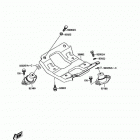 Jet Mate (JB650-A2) Крепление двигателя