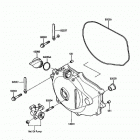 X2 (JF650-A5) Крышки двигателя
