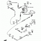 650 SX (JS650-A4) Тросы управления