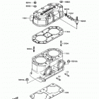 Jet Mate (JB650-A2) Цилиндр и головка цилиндров