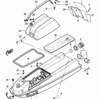 JS440 (JS440-A11) Hull / engine hood(js440-a11 / a12 / a13)