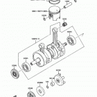 650 SX (JS650-A2) Коленвал и поршни