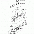 JS300 (JS300-B3) Коленвал и поршни