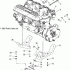 W045303CA/IA MSX 140 Engine mounting - w045303ca / ia