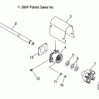 W045304CA MSX 110 Drive system - w045304ca / ia / cb / ib / cc / ic