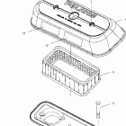 W025101I INT'L VIRAGE I Air vent - w025101c / w025101d / w025101i
