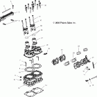 W045101CA/W045101IA VIRAGE I Cylinder and manifold - w045101ca / w045101ia
