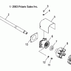 W045303CA/IA MSX 140 Drive system - w045303ca / ia