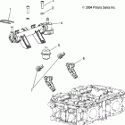 W045304CA MSX 110 Fuel rail - w045304ca / ia / cb / ib / cc / ic