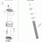 W045197DA/IA VIRAGE Engine air intake / hull air inlet - w045197da / ia