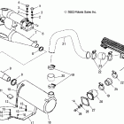 W045297DA/IA/IB FREEDOM Exhaust system - w045297da / ia / ib