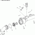 W045305CA MSX 150 Coolant rail - w045305ca / ia / cb / ib / ie / cc / ic /...