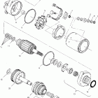 W045197DA/IA VIRAGE Starting motor - w045197da / ia