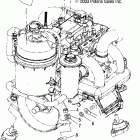 W045305CA MSX 150 Engine mounting - w045305ca / ia / cb / ib / ie / cc / i...