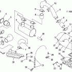 W045303CA/IA MSX 140 Exhaust system - w045303ca / ia