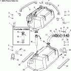 W045197DA/IA VIRAGE Fuel tank - w045197da / ia