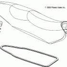 W045303CA/IA MSX 140 Seat - w045303ca / ia