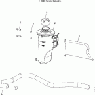 W045305CA MSX 150 Coolant bottle - w045305ca / ia / cb / ib / ie / cc / ic...