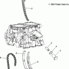 W045304CA MSX 110 Chain tensioner - w045304ca / ia / cb / ib / cc / ic