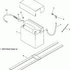 W045303CA/IA MSX 140 Battery box - w045303ca / ia