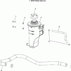 W045304CA MSX 110 Coolant bottle - w045304ca / ia / cb / ib / cc / ic