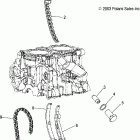 W045305CA MSX 150 Chain tensioner - w045305ca / ia / cb / ib / ie / cc / i...
