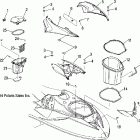 W045304CA MSX 110 Shroud and storage - w045304ca / ia / cb / ib / cc / ic