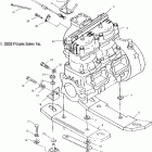 W045197DA/IA VIRAGE Engine mounting - w045197da / ia