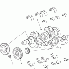 W045304CA MSX 110 Crankshaft and balance shaft - w045304ca / ia / cb / ib ...