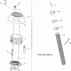 W045297DA/IA/IB FREEDOM Engine air intake / hull air inlet - w045297da / ia / ib