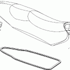 W035303CA/CB/IA/IB MSX 140 Seat - w035303ca / cb / ia / ib