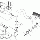 W035197DA/W035197IA VIRAGE Exhaust system - w035197da / w035197ia