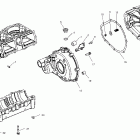 W035197DA/W035197IA VIRAGE Crankcase - w035197da / w035197ia