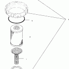 W035197DA/W035197IA VIRAGE Fuel / water separator - w035197da / w035197ia