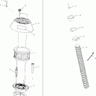 W025297I INT'L FREEDOM Engine air intake / hull air inlet - w025297d / w025297i
