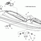 W035098CA/W035098IA GENESIS I Hull and body - w035098ca / w035098ia
