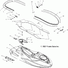 W035303CA/CB/IA/IB MSX 140 Hull and body - w035303ca / cb / ia / ib