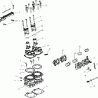 W035101CA/W035101IA VIRAGE I Cylinder and manifold - w035101ca / w035101ia